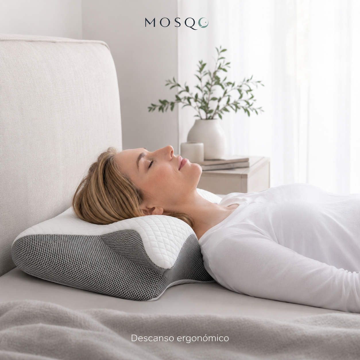 Almohada cervical ergonómica - MOSQO