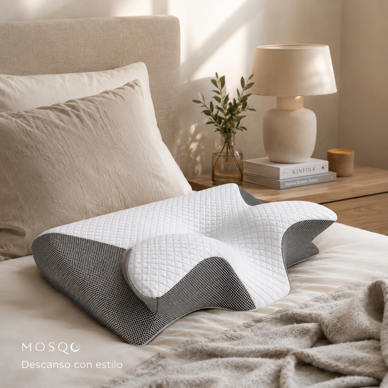 Almohada cervical ergonómica - MOSQO
