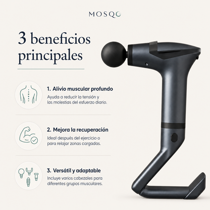 Pistola Masajeadora Multifunción - MOSQO