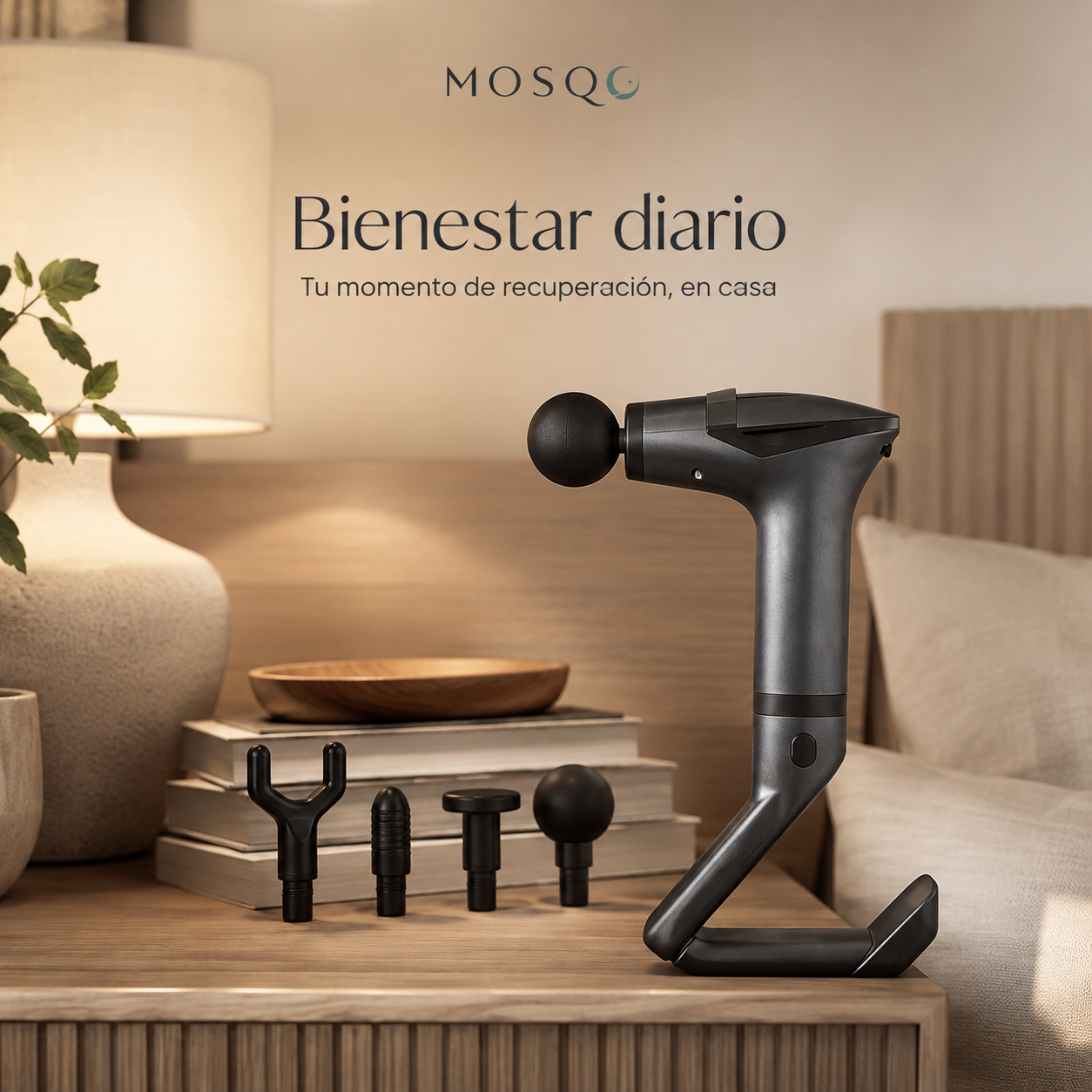 Pistola Masajeadora Multifunción - MOSQO