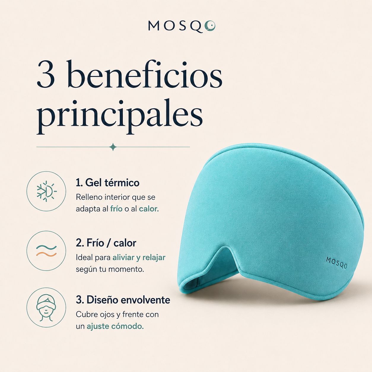 Antifaz Antimigrañas - MOSQO