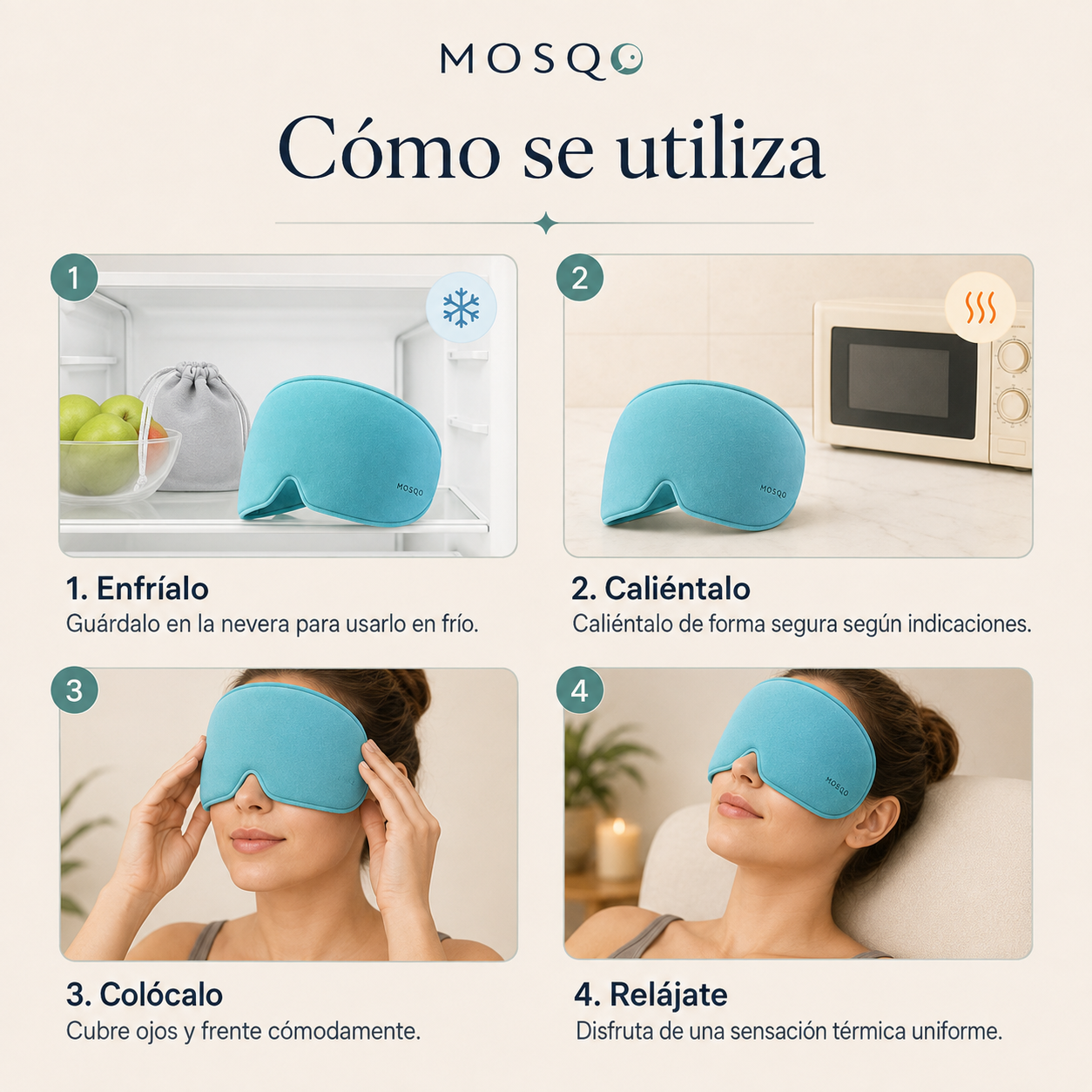 Antifaz Antimigrañas - MOSQO